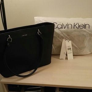 Calvin Klein Susan Saffiano Tote
